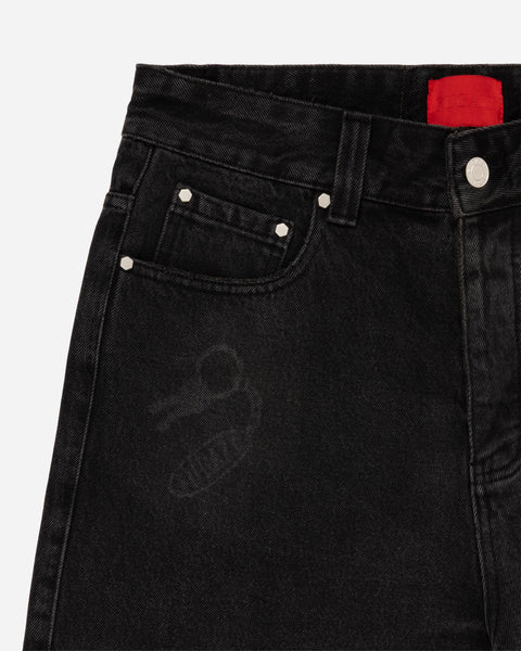 Novelty Jeans Washed Black