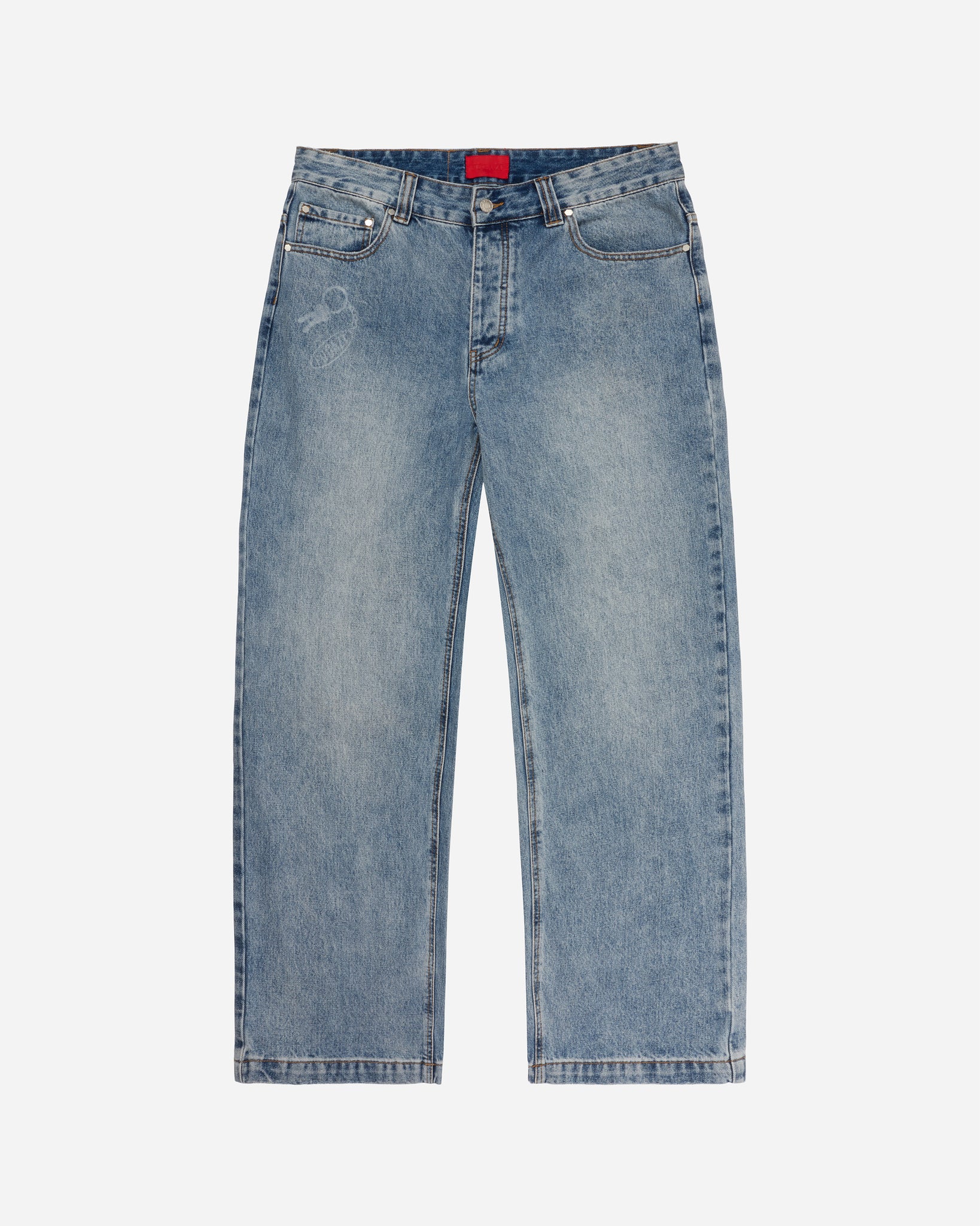 Novelty Jeans Light Washed – FUGAZI®