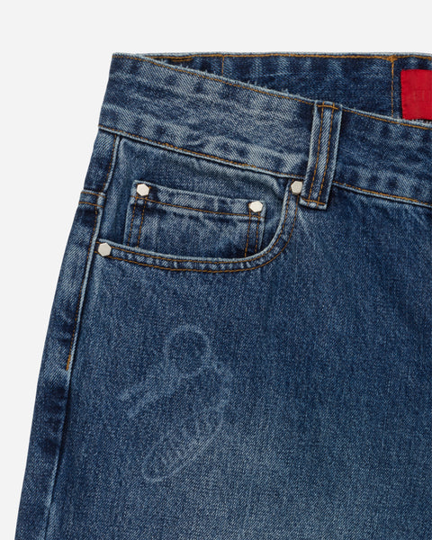 Novelty Jeans Dark Washed