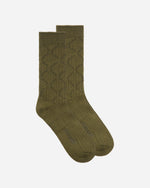 Liner Knit Sock Olive