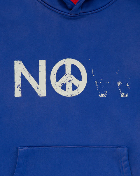 Peace Hoodie Blue