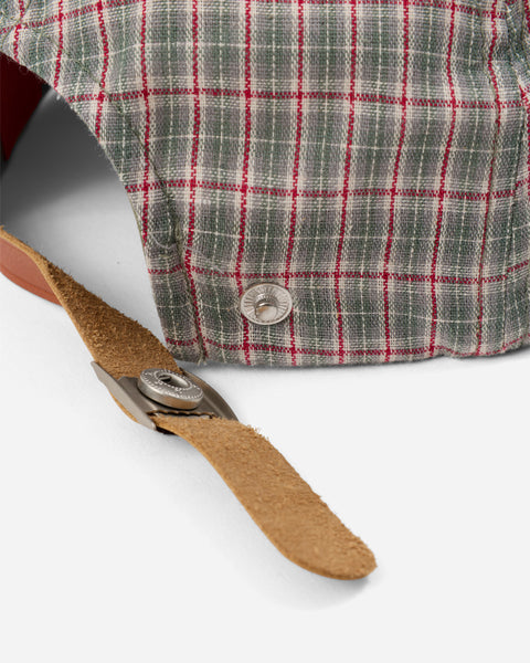 Plaid Hat Green
