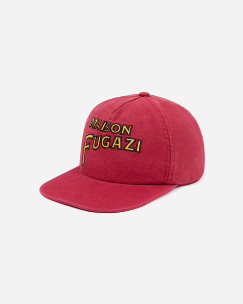 FUGAZI® Rations Hat Red – washed cotton canvas hat