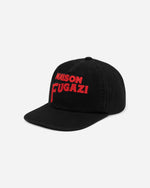 FUGAZI® Rations Hat Black – washed cotton canvas hat