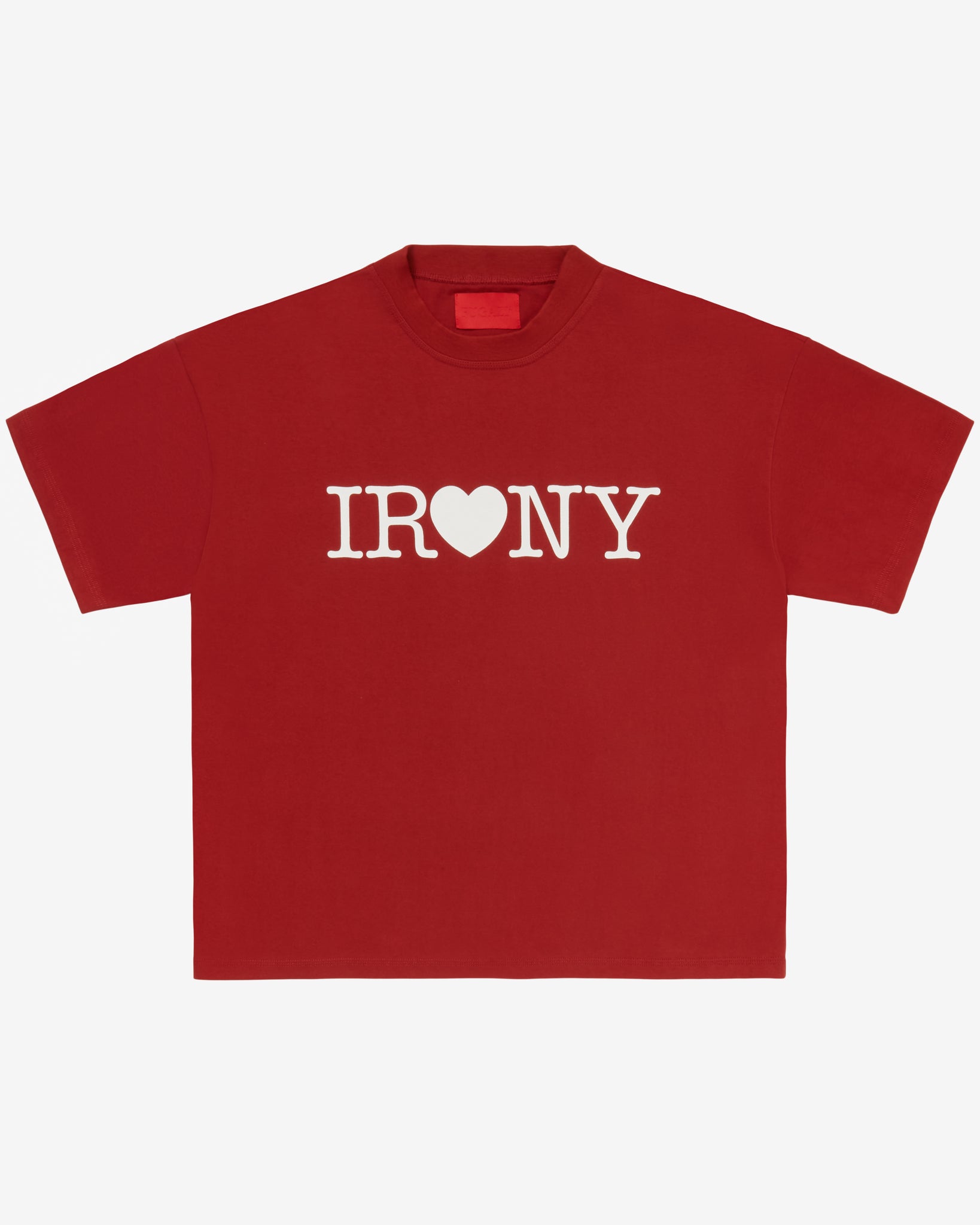 Irony Tee Red