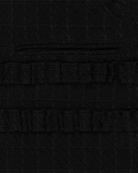 Shotgun Tweed Shirt Black