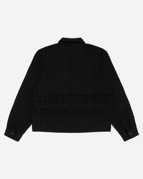 Shotgun Tweed Shirt Black