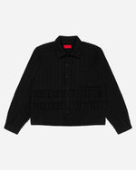 Shotgun Tweed Shirt Black