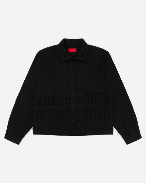 Shotgun Tweed Shirt Black