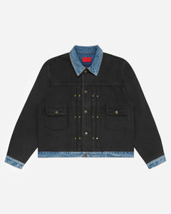 Soot Denim Jacket Black – FUGAZI®