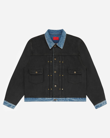 Soot Denim Jacket Black