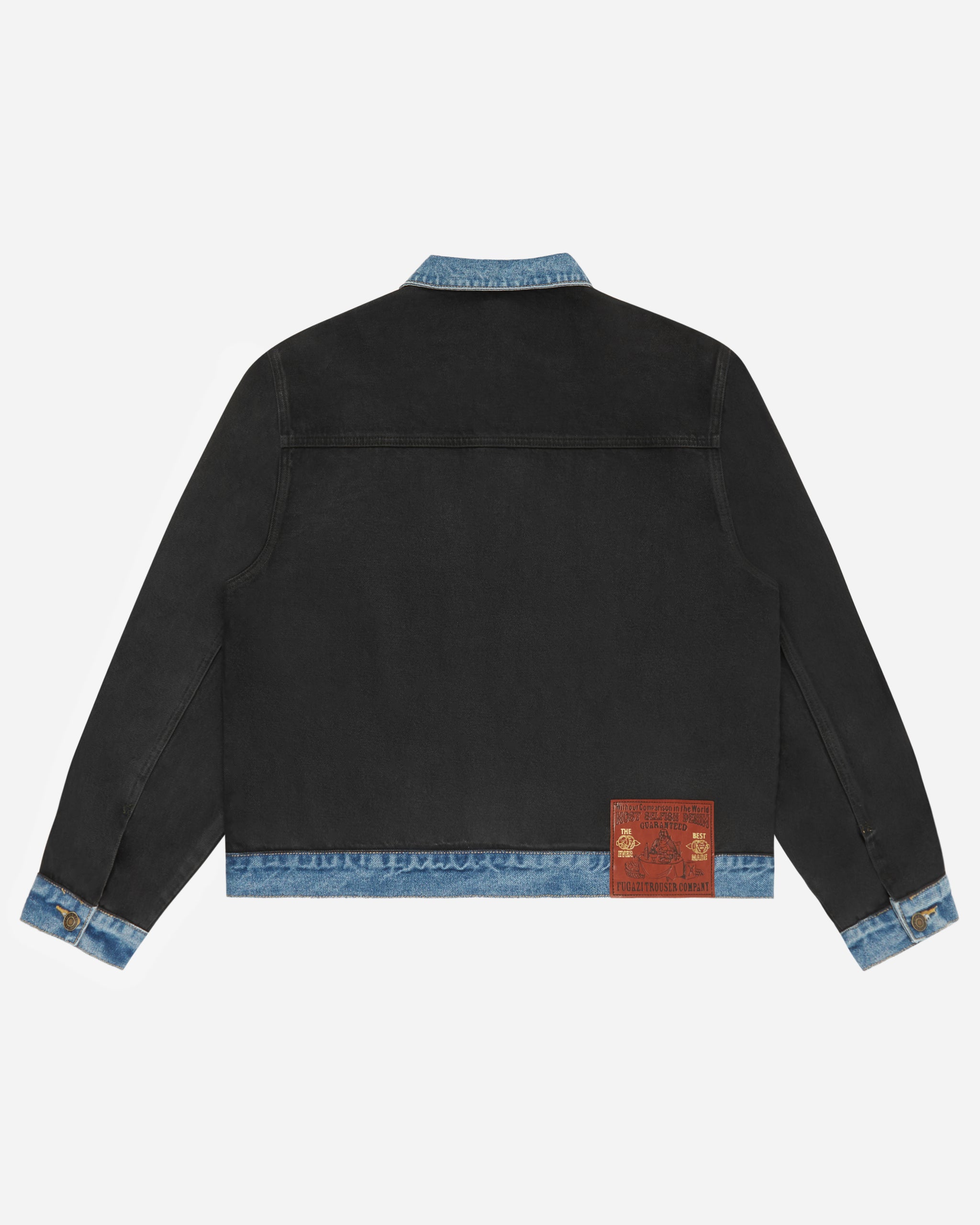 Soot Denim Jacket Black – FUGAZI®