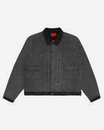 Soot Denim Jacket Grey