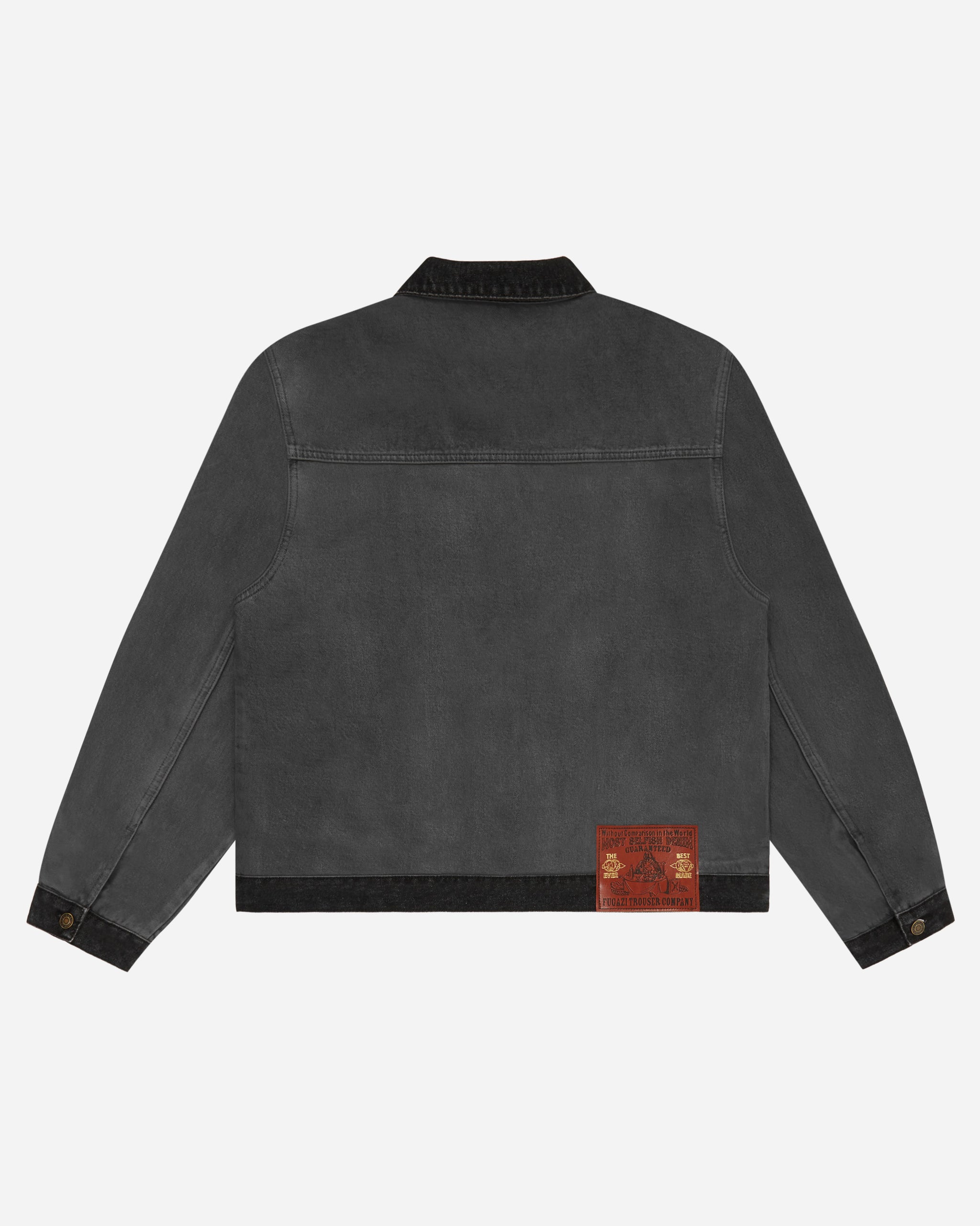 Soot Denim Jacket Grey – FUGAZI®