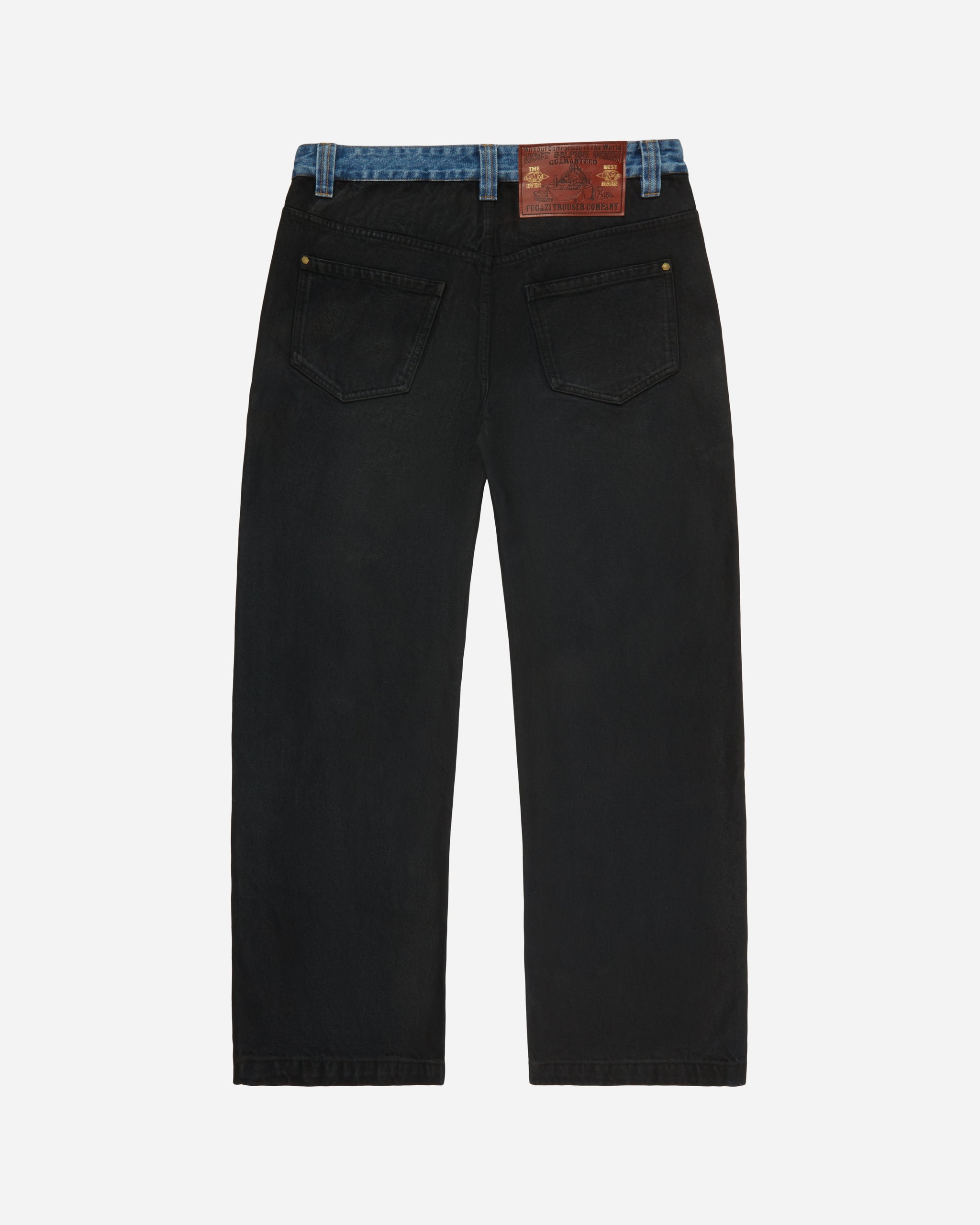 FUGAブラック デニムBlack44 Soot Jeans Black – FUGAZI®