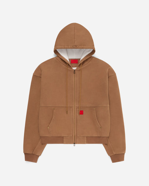 Super Duty Zip Hoodie Tan