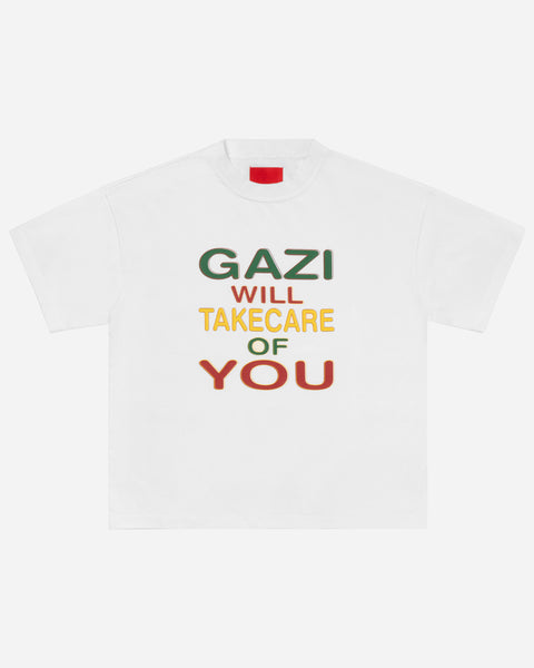 Take Care Tee White