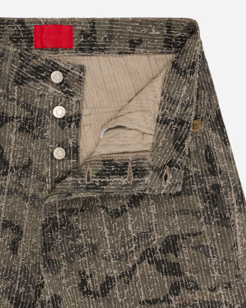 Textured Cargo Pant Camo