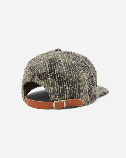 Textured Mini Brim Hat Camo
