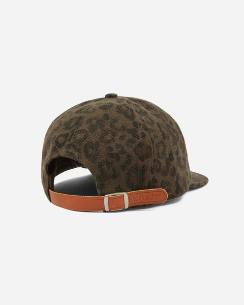 Textured Mini Brim Hat Leopard