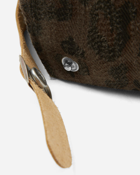 Textured Mini Brim Hat Leopard