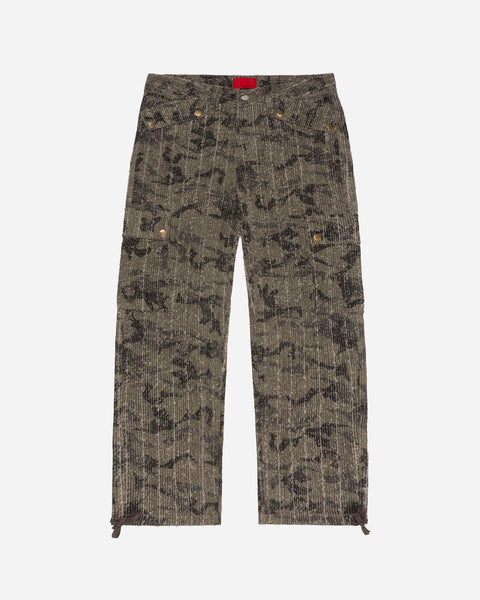 Textured Cargo Pant Camo