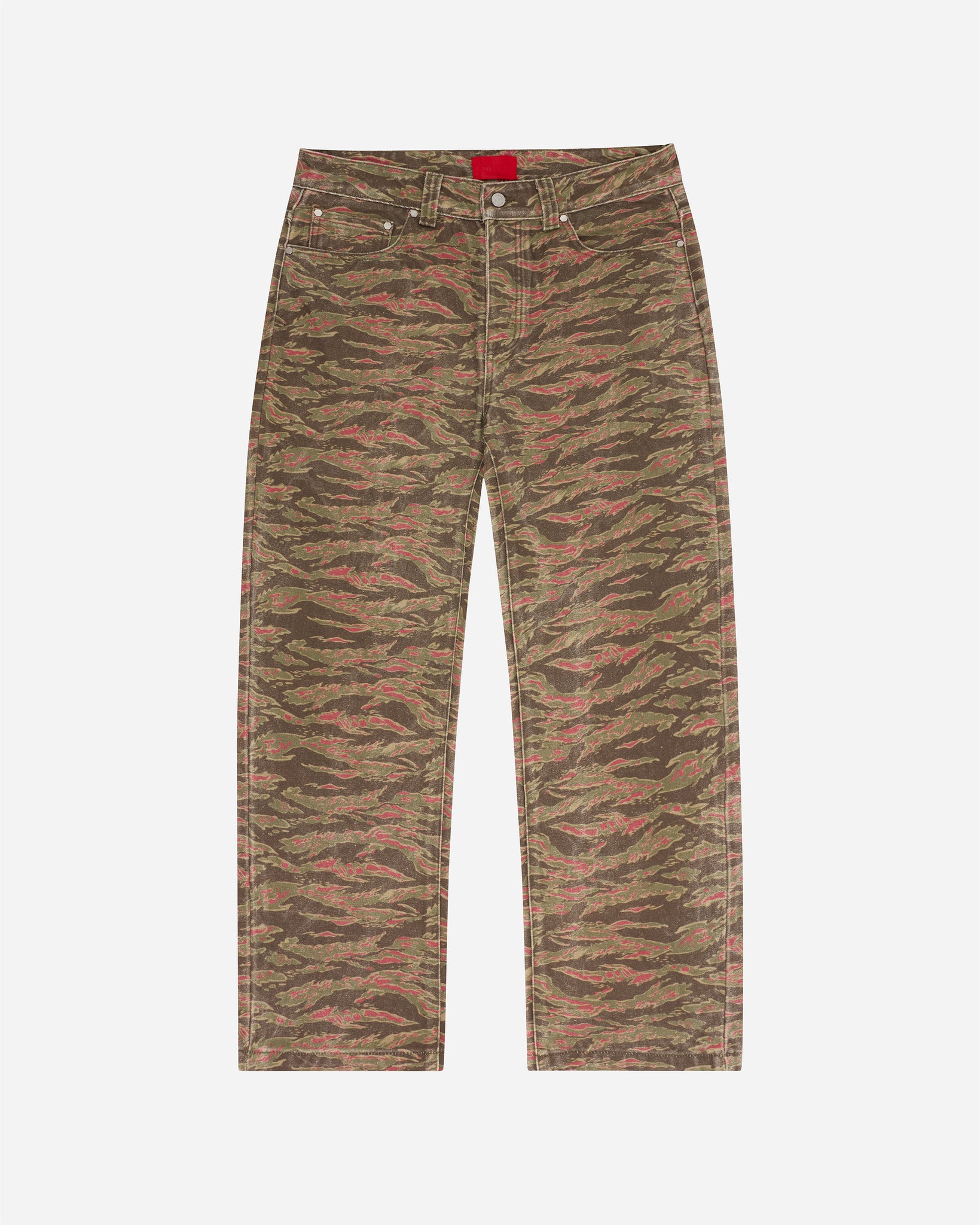 新品　unslacks Active easy pants Tiger Camo Washed Tiger Camo Work Pant Olive – FUGAZI®