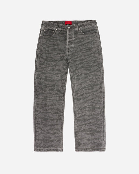 Washed Tiger Camo Work Pant Grey