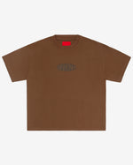 Tonal Ogo Tee Brown