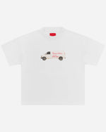 FUGAZI® Truck Tee White – washed 10oz cotton t-shirt