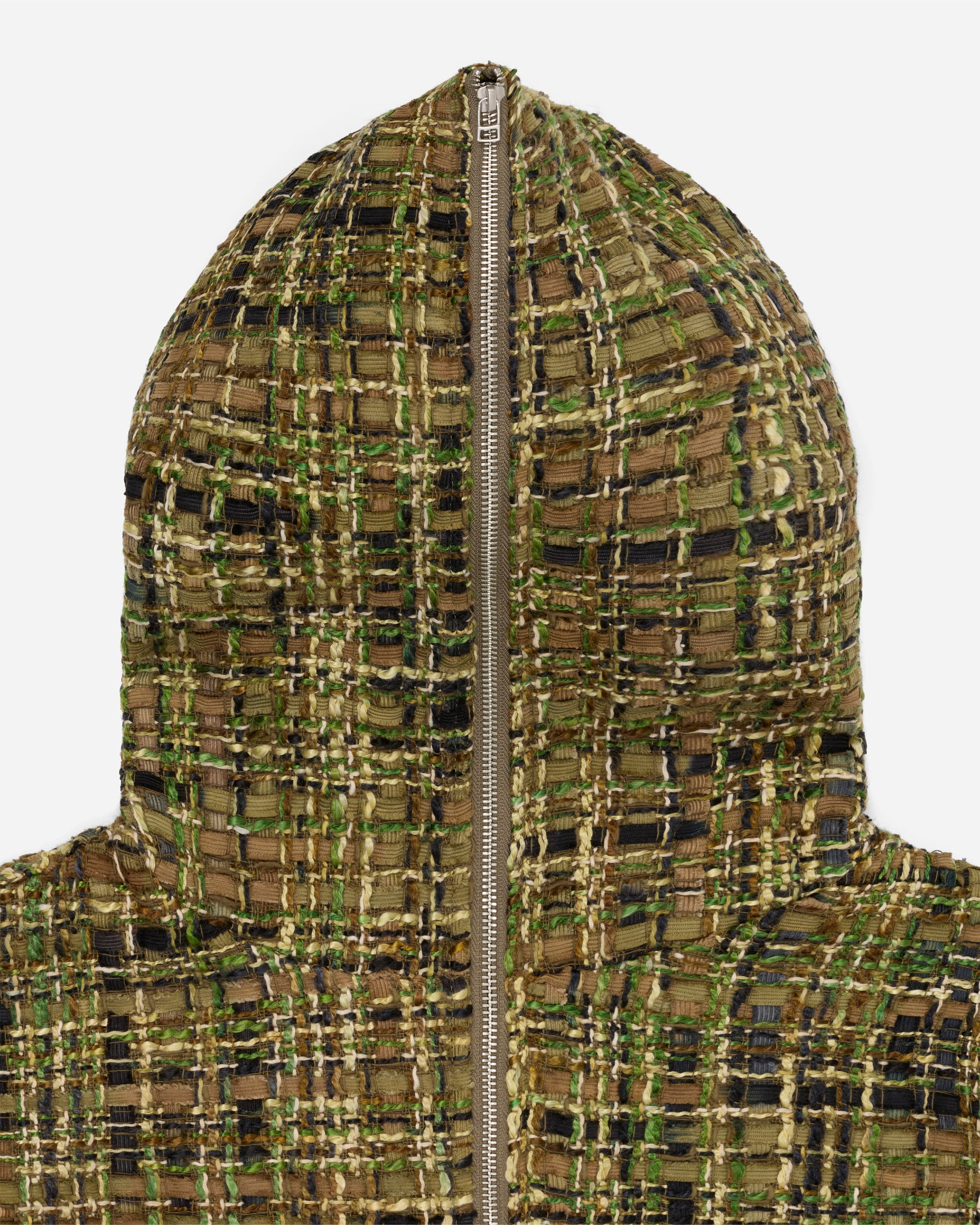 Tweed Zip Hoodie Camo – FUGAZI®