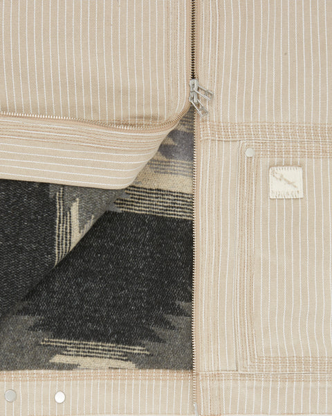 Wall Street Work Jacket Taupe