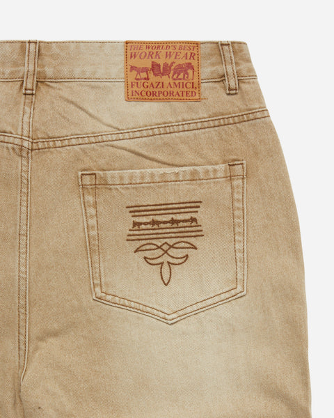 Stone Rivet Jeans Natural Washed