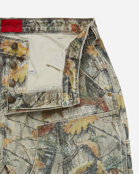 Washed Double Knee Work Pant Tree Camo