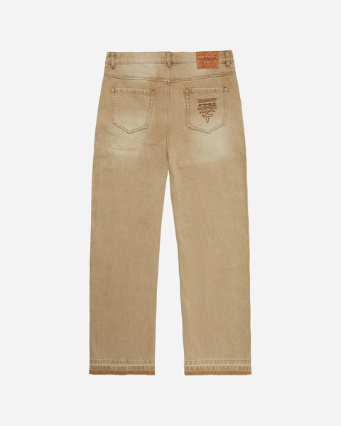 Stone Rivet Jeans Natural Washed