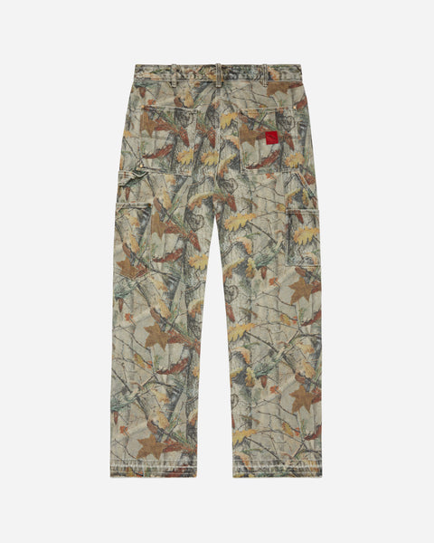 Washed Double Knee Work Pant Tree Camo