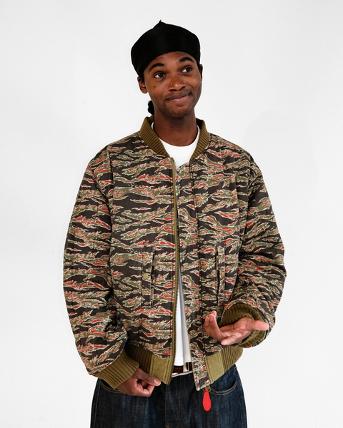FUGAZI® FA-1 Bomber Jacket Olive, image 2 of 8