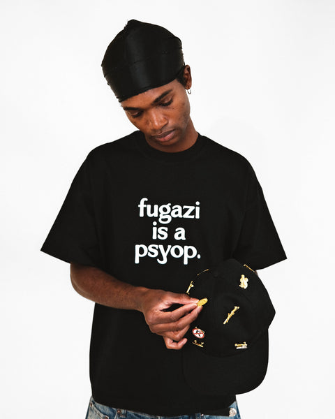 FUGAZI® Pin Hat Black, image 2 of 4