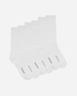 Liner Knit Sock Bundle White