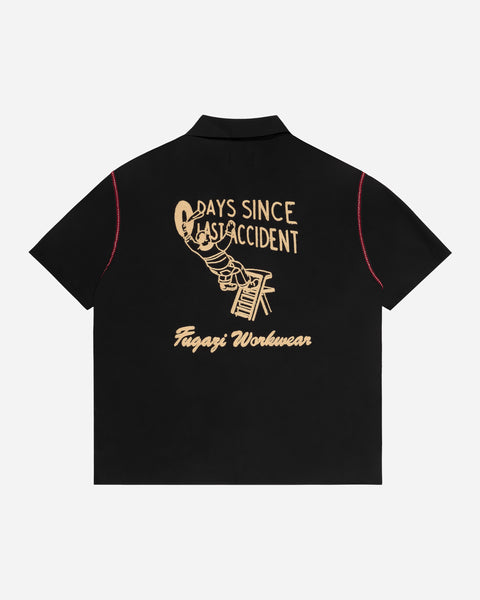 Accidents Bowling Shirt Black