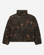 Sniper Camo Puffer Jacket Brown