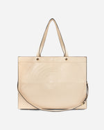 Bullseye Weekender Bag Cream