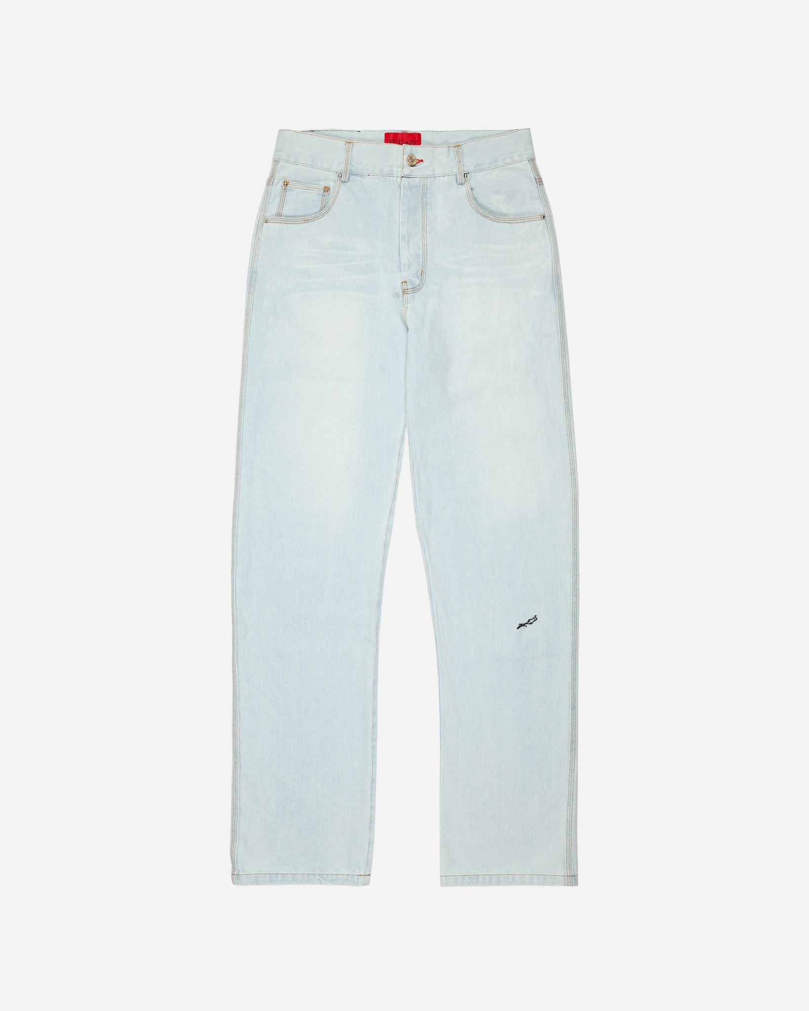 Triple Stitch Jeans Stone Washed