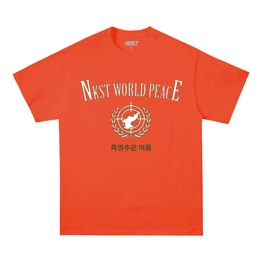 World Peace Tee Thermal Orange