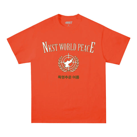 World Peace Tee Thermal Orange